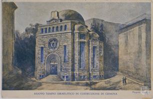 Italy, New Synagogue in Genoa